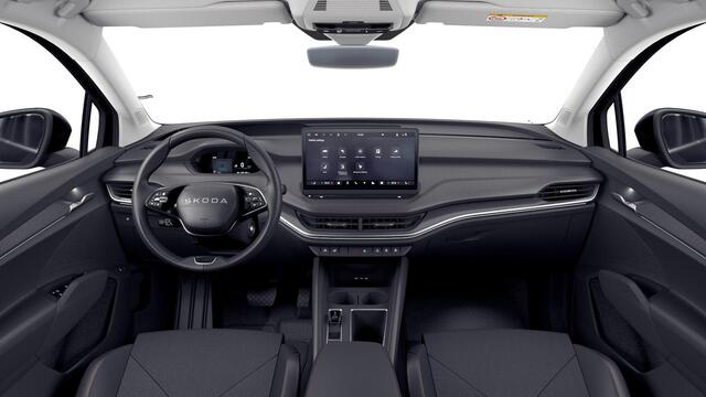 Skoda Elroq 85 Business Edition 286 pk | Business Upgrade Pakket ADVANCDED | Leder zwart | 21 inch lichtmetalen velgen