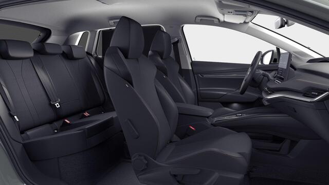 Skoda Elroq 85 Business Edition 286 pk | Business Upgrade Pakket ADVANCED | Leder zwart | 21 inch lichtmetalen velgen