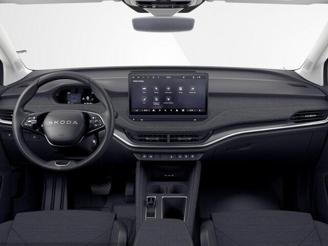 Skoda Elroq 85 Business Edition Elektromotor 210 kW / 286 PK SUV Elektri | Trekhaak | display 13" met Navigatie | Climate Control | Sensoren V+A | Verw. Stuur en Stoel | Camera | Adap. Cruise | Private Lease ¤650,- pm