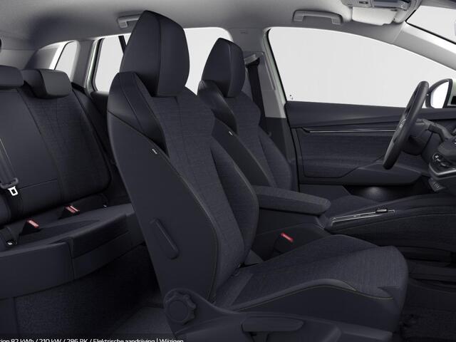 Skoda Elroq Business Edition Elektromotor 210 kW / 286 PK SUV Elektromotor 210 kW / 286 PK SUV Elektri | Trekhaak | display 13" met Navigatie | Climate Control | Sensoren V+A | Verw. Stuur en Stoel | Camera | Adap. Cruise | Private Lease ¤650,- pm