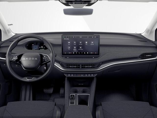 Skoda Elroq Business Edition Elektromotor 150 kW / 204 PK SUV Elektromotor 210 kW / 286 PK SUV Elektri | Trekhaak | display 13" met Navigatie | Climate Control | Sensoren V+A | Verw. Stuur en Stoel | Camera | Adap. Cruise | Private Lease ¤650,- pm