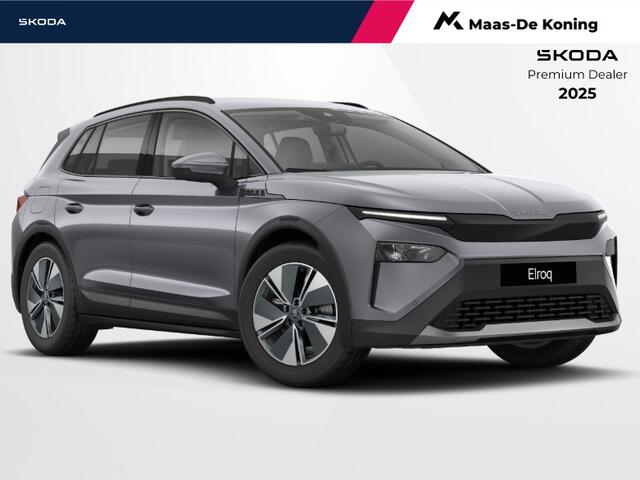 Skoda Elroq Business Edition Elektromotor 150 kW / 204 PK SUV | Trekhaak wegklapbaar | velgen 19 inch lichtmetaal Regulus | Transport Pakket | Snel leverbaar!!