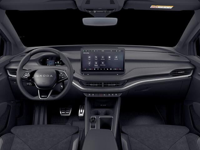 Skoda Elroq 85 Sportline 286 PK | Rondom Camera | 20" Lichtmetalen velgen | Trekhaak | Head up display |