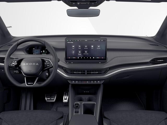 Skoda Elroq Sportline Elektromotor 150 kW / 204 PK SUV Elektri | Metallic Lak | Clever Pakket | Trekhaak wegklapbaar | 1500,- inruilvoordeel!