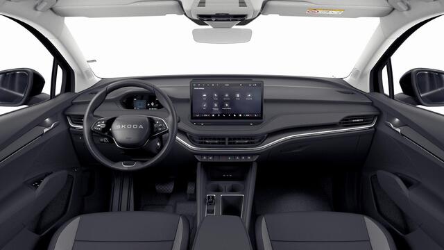 Skoda Elroq 82 Elektromotor 286 1AT Business Edition Automaat | LED interieurverlichting inclusief sfeerverlichting met keuze uit verschillende kleuren | Sunset incl. geluidsdempende zijruiten vóór | KESSY (Keyless Entry and Start stop System) | Luxe LED achter verli
