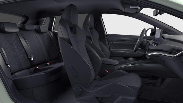 Skoda Elroq 63 Elektromotor 204 1AT Sportline Automaat | KESSY (Keyless Entry and Start stop System) | Airconditioning automatisch, 2-zone (Climatronic) | Luxe LED achter verlichting