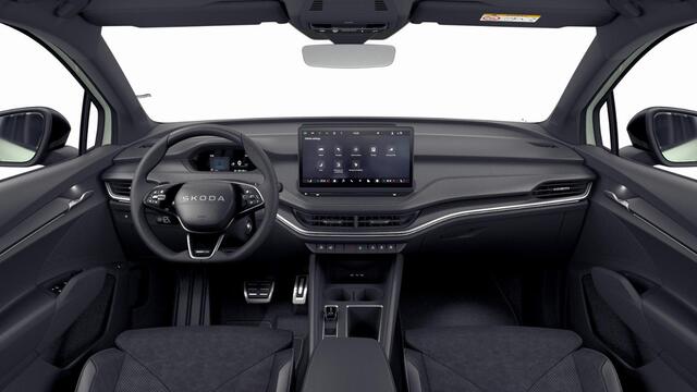 Skoda Elroq 63 Elektromotor 204 1AT Sportline Automaat | KESSY (Keyless Entry and Start stop System) | Airconditioning automatisch, 2-zone (Climatronic) | Luxe LED achter verlichting
