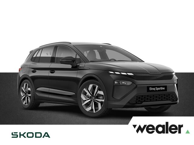 Skoda Elroq 85 Sportline 286 PK | Rondom Camera | 20" Lichtmetalen velgen | Trekhaak | Head up display |