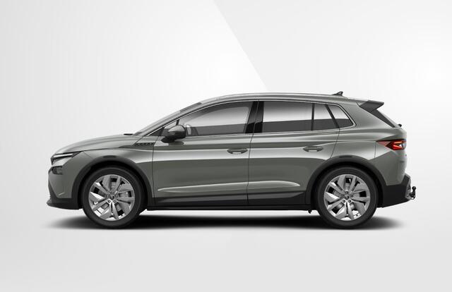 Skoda Elroq 85 Business Edition Tour ¤ 2.570 klantvoordeel / Trekhaak / 20" lichtmetalen velgen / Clever Pakket / Bagage scheidingsnet / ¤1500 inruilpremie