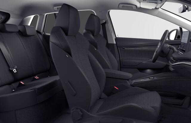 Skoda Elroq 85 Business Edition Tour ¤ 2.570 klantvoordeel / Trekhaak / 20" lichtmetalen velgen / Clever Pakket / Bagage scheidingsnet / ¤1500 inruilpremie