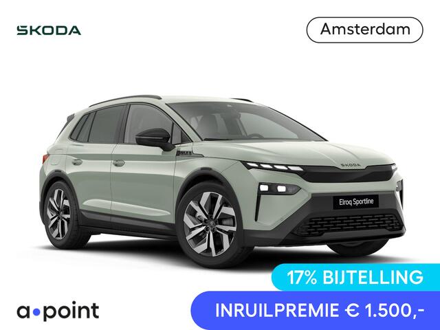 Skoda Elroq 85 Sportline Edition | Business upgrade Plus | Matrix LED | elek. achterklep | achteruitrij camera