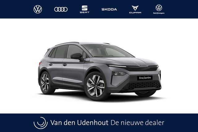 Skoda Elroq 63 Elektromotor 204 1AT Sportline Automaat | Trekhaak wegklapbaar