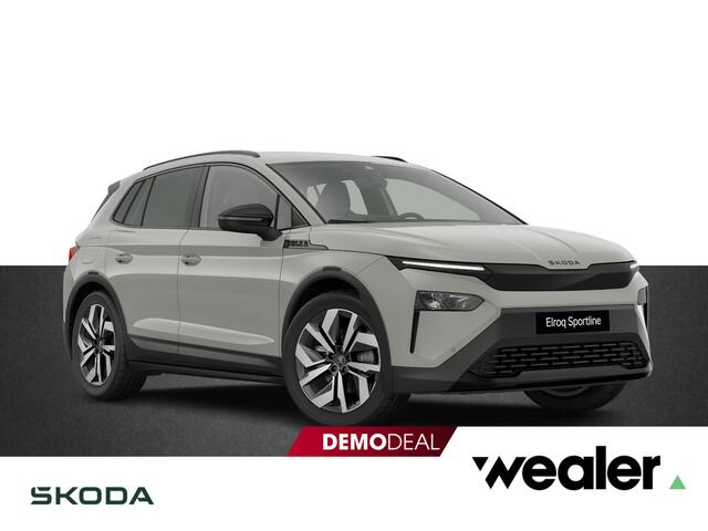 Skoda Elroq 60 Sportline 204 PK | Wegklapbare Trekhaak | 20" Lichtmetalen velgen | Side Assist | Camera |