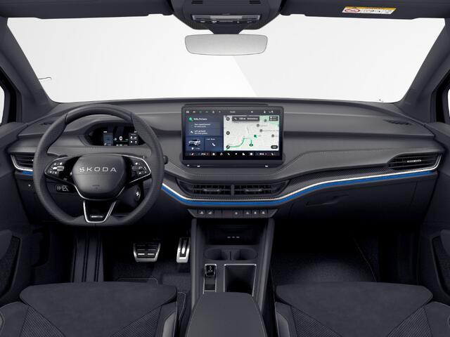Skoda Elroq Sportline Elektromotor 150 kW/204 PK SUV | Steel Grey | 20 inch Vega Velgen | Private lease v.a. ¤481,- p/m | ¤1500,- inruilpremie