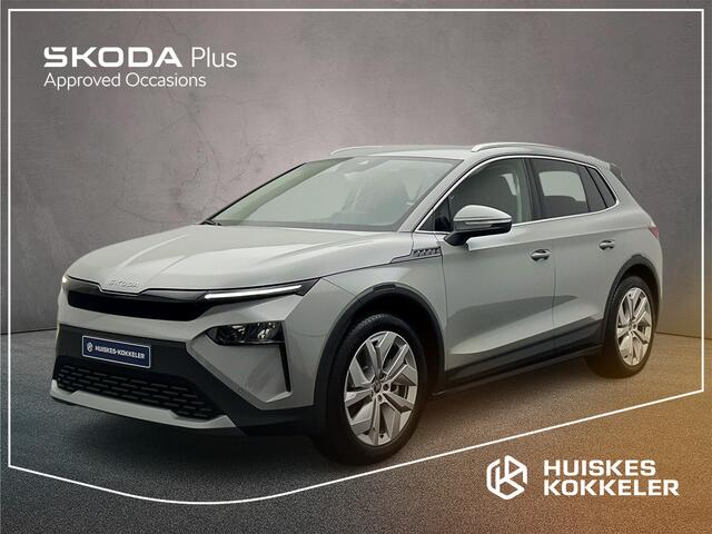 Skoda Elroq 85 Business Edition 286pk Automaat Adaptive cruise control, Achteruitrijcamera, Navigatie, Stoelverwarming, Stuurwiel verwarmd, Parkeersensoren, LED koplampen, App connect