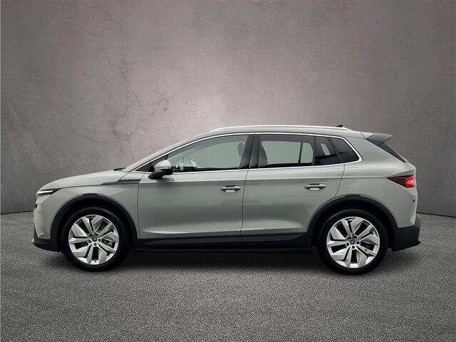 Skoda Elroq 85 Business Edition 286pk Automaat Adaptive cruise control, Achteruitrijcamera, Navigatie, Stoelverwarming, Stuurwiel verwarmd, Parkeersensoren, LED koplampen, App connect