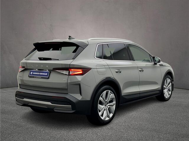 Skoda Elroq 85 Business Edition 286pk Automaat Adaptive cruise control, Achteruitrijcamera, Navigatie, Stoelverwarming, Stuurwiel verwarmd, Parkeersensoren, LED koplampen, App connect
