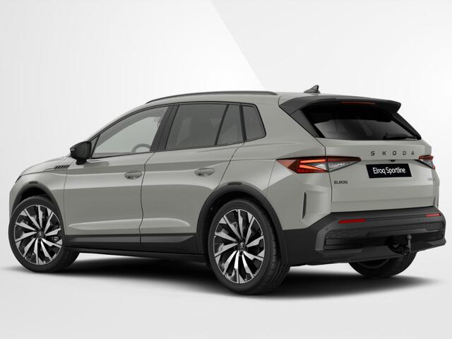 Skoda Elroq Sportline Elektromotor 210 kW / 286 PK SUV Elektri sch | Steel Grey | Trekhaak wegklapbaar | 3000,- inruilbonus