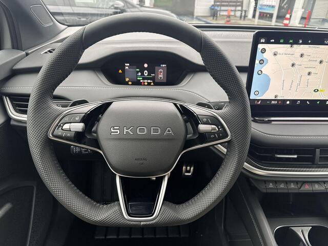 Skoda Elroq Sportline Elektromotor 210 kW / 286 PK SUV Elektri sch | Steel Grey | Trekhaak wegklapbaar | 3000,- inruilbonus