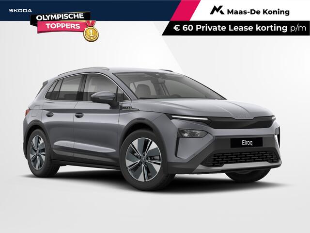 Skoda Elroq Business Edition Elektromotor 210 kW / 286 PK SUV Graphite Grey | Trekhaak wegklapbaar | 3000,- inruilbonus