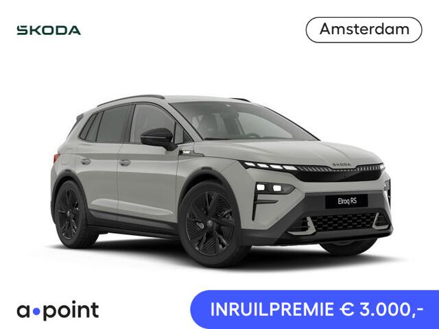 Skoda Elroq 85X RS | 4x4 aandrijving | Elektr. bestuurdersstoel | Head-up | 360 camera |