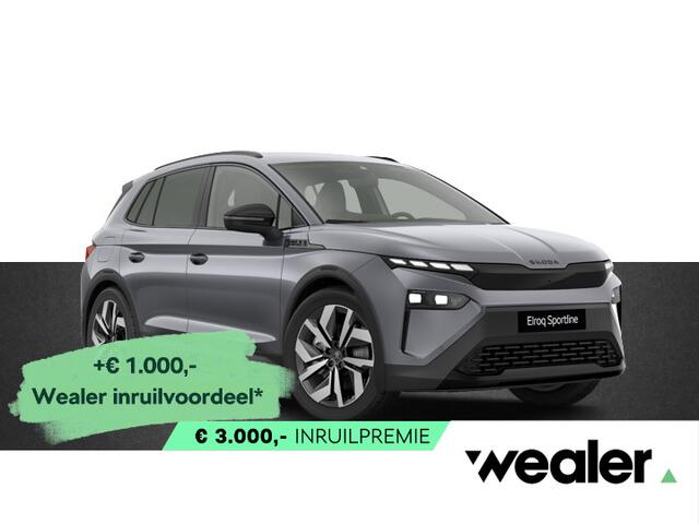 Skoda Elroq 85 Sportline 286 PK | Business Upgrade Maxx | Winterpakket | Warmtepomp |
