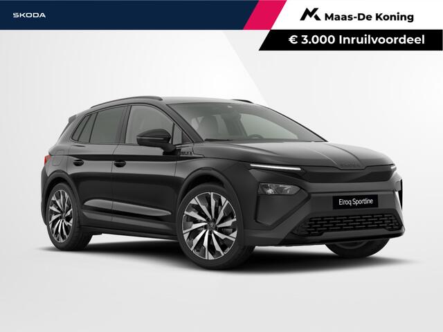 Skoda Elroq Sportline Elektromotor 210 kW / 286 PK SUV 21'' velgen | trekhaak wegklapbaar | 3.000,- inruilbonus!!
