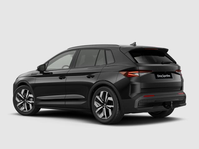 Skoda Elroq Sportline Elektromotor 210 kW / 286 PK SUV Black Magic | Trekhaak wegklapbaar | 3.000,- inruilbonus!!