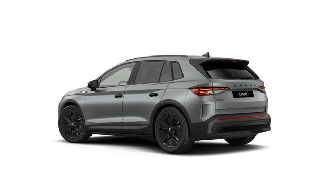 Skoda Elroq 85X Elektromotor 340 1AT RS | Parkeersensoren voor en achter | Phonebox met draadloos opladen | Trekhaak wegklapbaar