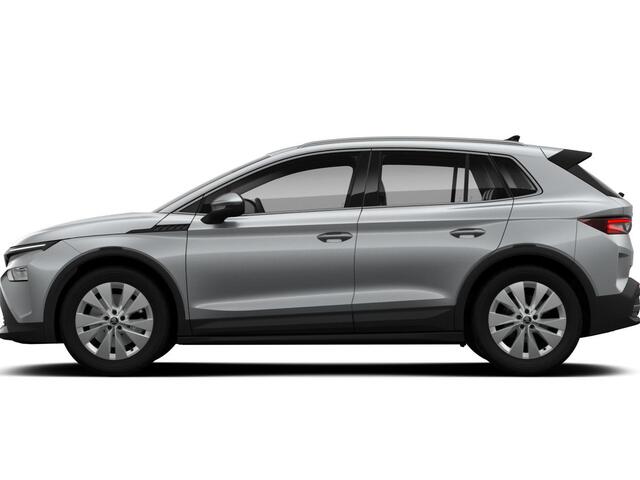 Skoda Elroq 60 Tour Edition | Smokey Diamond Metallic | Android Infotainment + Navigatie | Verwarmbaar Stuurwiel + Voorstoelen | Parkeersens V+A + Achteruitrijcamera | Adaptieve Cruise Control | Blind Spot Assist
