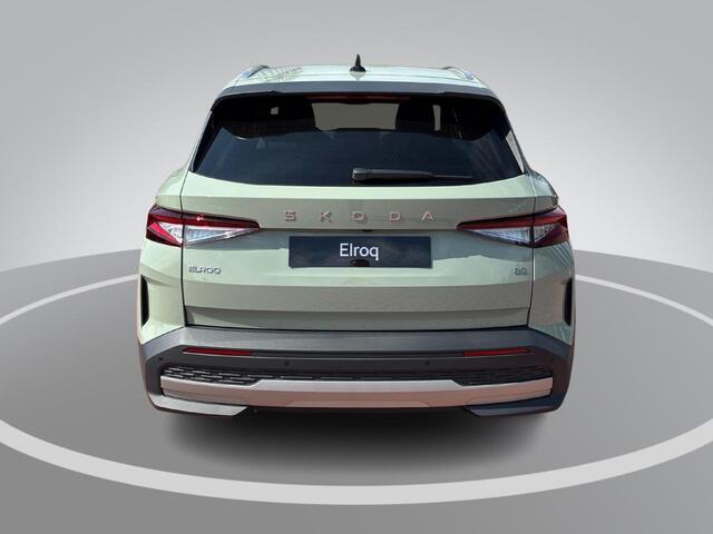 Skoda Elroq 85 Business Edition | 21'' inch Velgen Supernova | Trekhaak wegklapbaar | Winter pakket | Business Upgrade - Plus | Timiano Green | Direct Leverbaar!!!