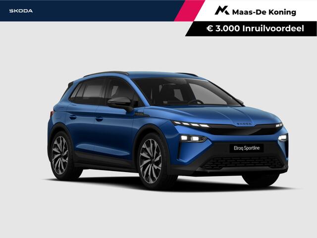 Skoda Elroq Sportline 85 | 21'' Lichtmetalen Velgen | Trekhaak Wegklapbaar | Business Upgrade Plus | 3.000,- inruilpremie!!!