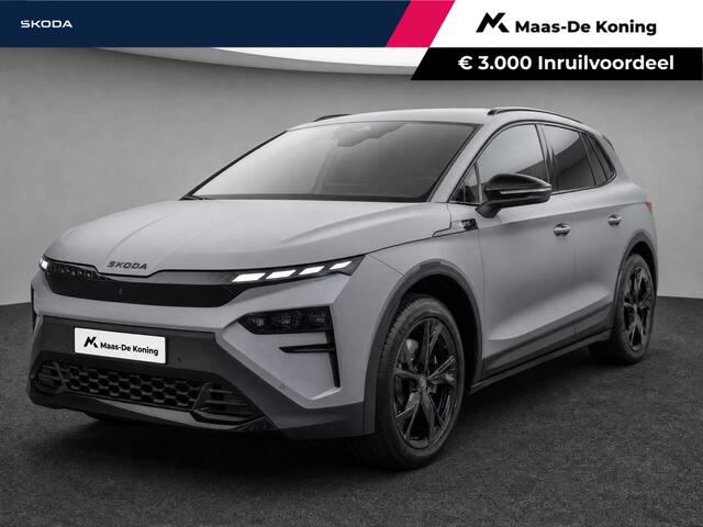 Skoda Elroq RS MATT Graphite Grey | Drive Pakket | Trekhaak | Advanced Pakket