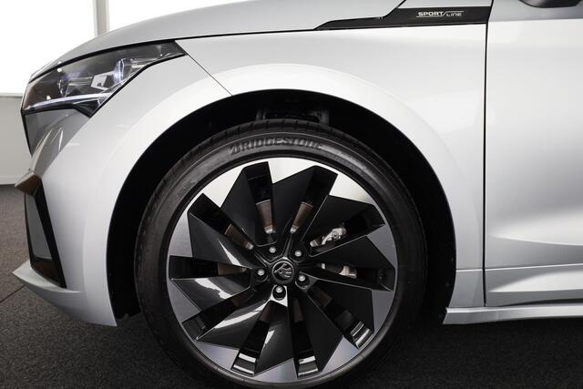 Skoda Enyaq iV Coupé 80 Sportline 204 pk Canton Audio | Head up Display | Verwarmbare voorstoelen en achterbank | Crystal Face