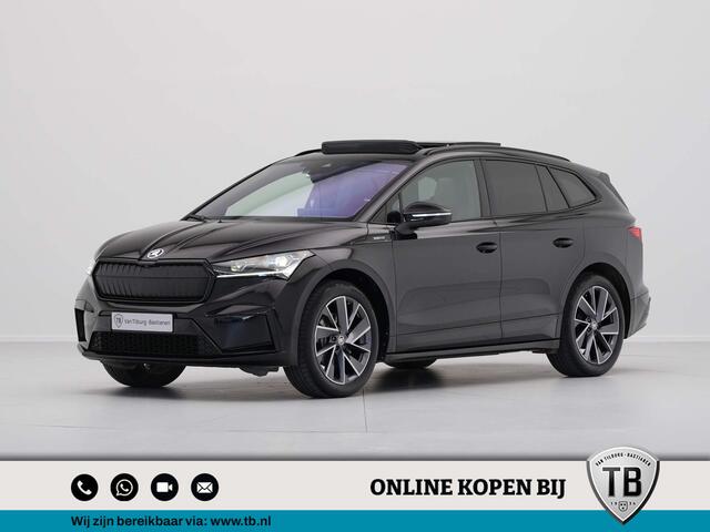Skoda Enyaq iV 60 180pk Sportline Panorama 360 Camera HuD Stuurverwarming 151