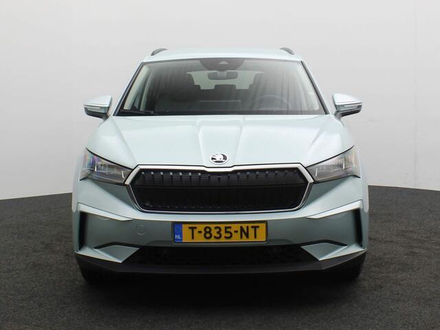 Skoda Enyaq iV 60 180pk Automaat Warmtepomp, Adaptive cruise control, Navigatie, Airco, DAB, LED verlichting, Parkeersensor achter, LED verlichting, App connect