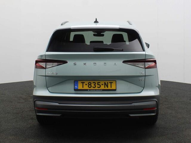 Skoda Enyaq iV 60 180pk Automaat Warmtepomp, Adaptive cruise control, Navigatie, Airco, DAB, LED verlichting, Parkeersensor achter, LED verlichting, App connect