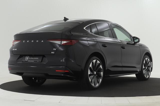 Skoda Enyaq iV Coupe Enyaq Coupé 80 Elektromotor 204 1AT Business Edition Plus | Chromen raamlijsten | E-Call-systeem | Front assist met voetgangersbescherming