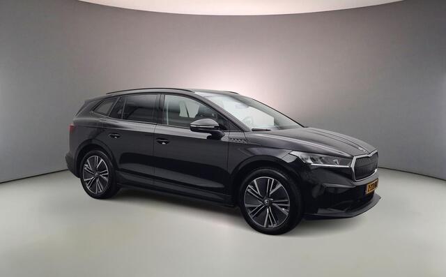 Skoda Enyaq iV 60 Selection 180pk Automaat Trekhaak, Adaptive cruise control, Lederen bekleding, Achteruitrijcamera, Navigatie, Stoelverwarming, Parkeersensoren, Stuurwiel verwarmd