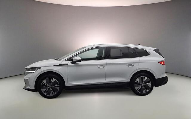 Skoda Enyaq iV 80 Business Edition Plus 204pk Automaat Adaptive cruise control, Elektrische achterklep, LED matrix koplampen, Navigatie, Achteruitrijcamera, Stuurwiel verwarmd