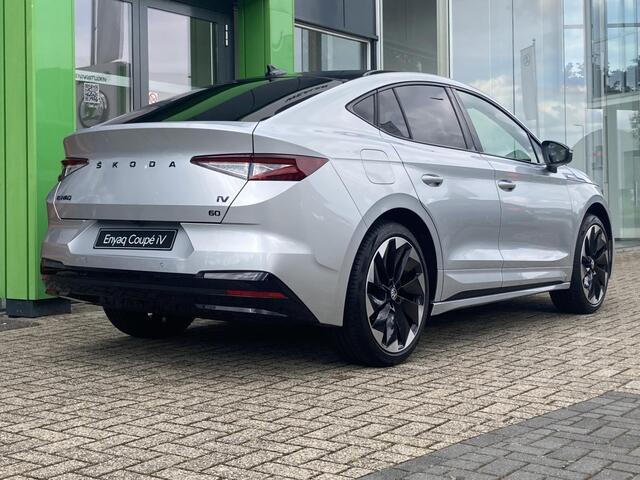 Skoda Enyaq iV Coupé 60 Sportline 180 pk | Panodak | Carplay | Navi | 21" | 395 km actieradius |