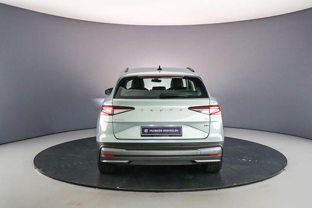 Skoda Enyaq iV 60 180pk Automaat Trekhaak, Adaptive cruise control, Navigatie, Parkeersensor achter, LED koplampen, Airco, DAB, Radio, App connect, Keyless start