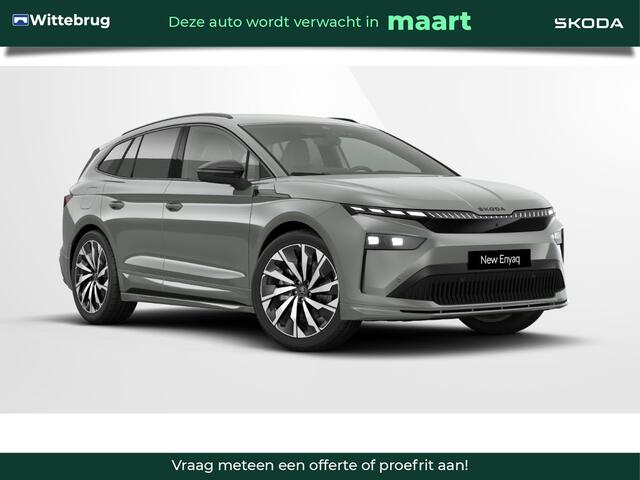 Skoda Enyaq iV 85 Sportline ¤2.000,- inruilpremie / 21'' velgen / Advanced Pakket / Panoramadak / Trekhaak