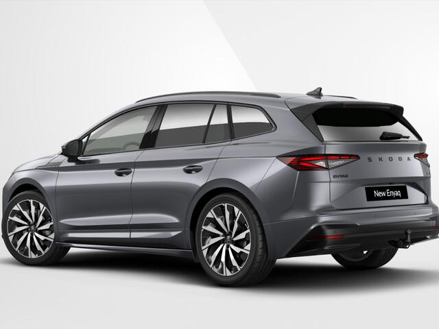 Skoda Enyaq iV Sportline Elektromotor 210 kW / 286 PK SUV Elektri | Metallic Lak | 21'' lichtmetalen Velgen | Trekhaak wegklapbaar | 2000,- inruilvoordeel!!