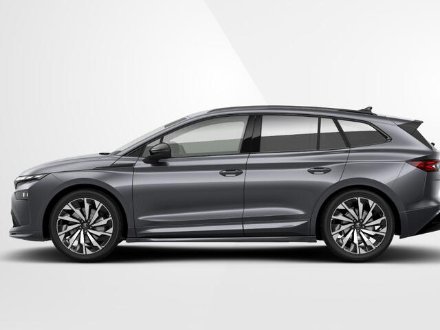 Skoda Enyaq iV Sportline Elektromotor 210 kW / 286 PK SUV Elektri | Metallic Lak | 21'' lichtmetalen Velgen | Trekhaak wegklapbaar | 2000,- inruilvoordeel!!