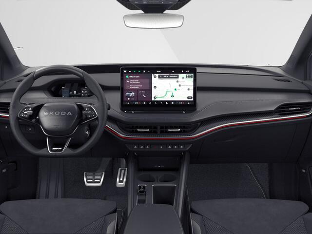 Skoda Enyaq iV Sportline Elektromotor 210 kW / 286 PK SUV Elektri | Metallic Lak | 21'' lichtmetalen Velgen | Trekhaak wegklapbaar | 2000,- inruilvoordeel!!