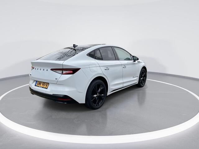 Skoda Enyaq iV Coupé Selection Elektromotor 210 kW / 286 pk SUV | Moon white | Business upgrade pakket | Panorama dak | 20'' inch velgen |