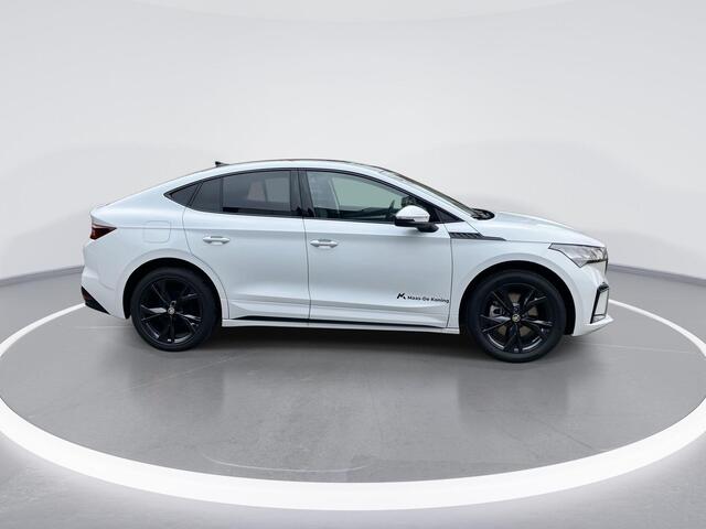 Skoda Enyaq iV Coupé Selection Elektromotor 210 kW / 286 pk SUV | Moon white | Business upgrade pakket | Panorama dak | 20'' inch velgen |