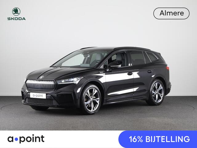 Skoda Enyaq iV 60 Sportline Business 180 pk | Navigatie | Parkeersensoren | Achteruitrijcamera | Autom. airco (3 zones) | Stoelverwarming |