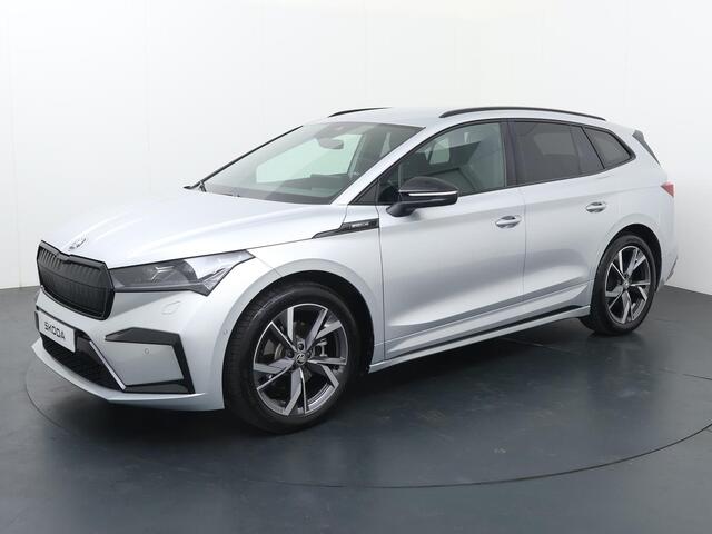 Skoda Enyaq iV 60 Sportline 180 pk | 393 km actieradius | matrix LED koplampen | Adaptive Cruise Control | Stoelverwarming | 20" Lichtmetalen velgen |